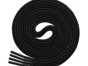 Formal Black Round Shoelaces