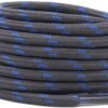 Round Grey Blue Shoelace for Sneakers