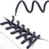 Round Grey Blue Shoelace for Sneakers