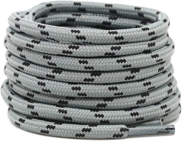 Round Light Grey Shoelace for Sneakers
