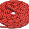 Round Red Black Shoelace for Sneakers
