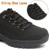 Round Black Orange Shoelace for Sneakers