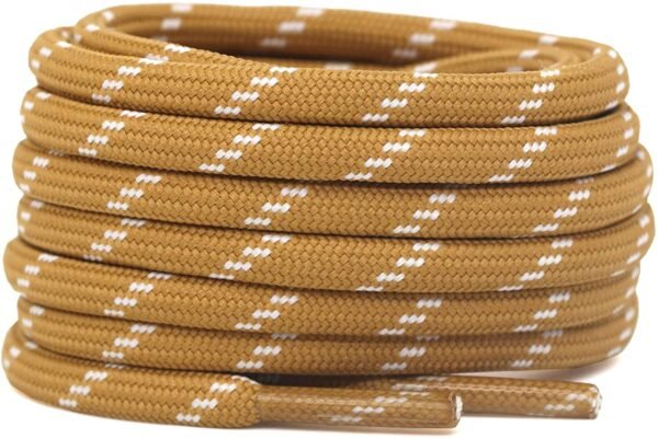 Round Camel Shoelace for Sneakers