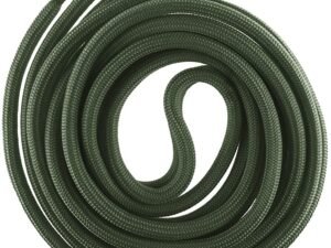 Round plain army green shoelace for sneakers