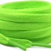 flat fluorescent shoelace for sneakers
