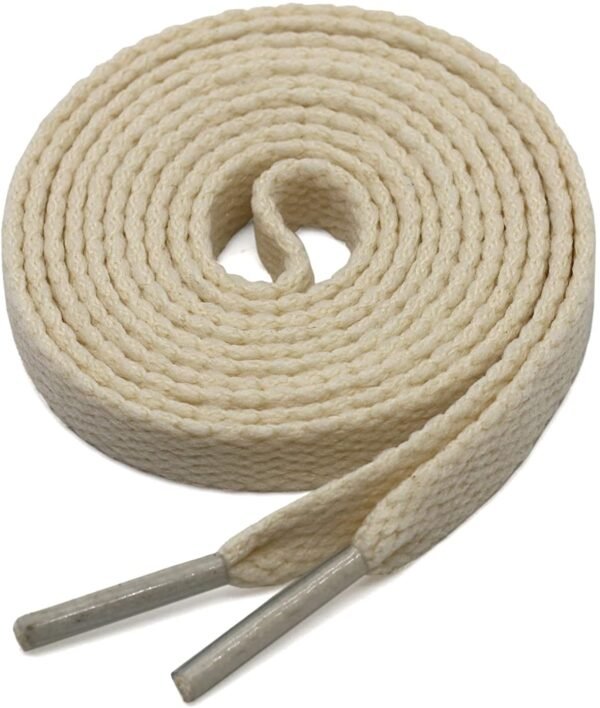 flat off white shoelace for sneakers