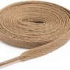 flat cream shoelace for sneakers