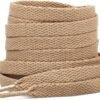 flat cream shoelace for sneakers