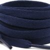 flat navy shoelace for sneakers