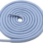 Round plain sky shoelace for sneakers