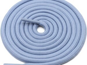 Round plain sky shoelace for sneakers