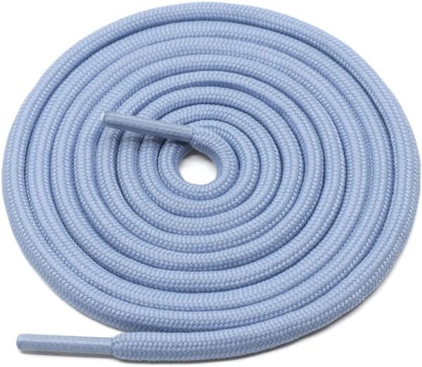 Round plain sky shoelace for sneakers