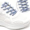 Round plain sky shoelace for sneakers