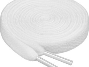 flat white shoelace for sneakers
