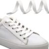 flat white shoelace for sneakers