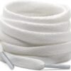 flat white shoelace for sneakers