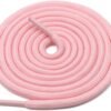 Round plain pink shoelace for sneakers