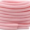 Round plain pink shoelace for sneakers