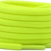 Round plain fluorescent shoelace for sneakers