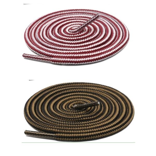 Two Tone Shoelace (2 Pair) (1 Pair Per Color) | Athletic Shoelaces for Sport | Running | Gym | Shoe Strings