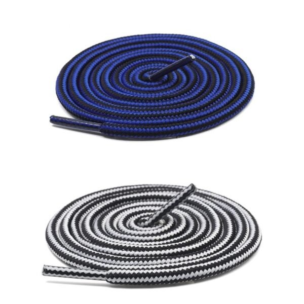 Two Tone Shoelace (2 Pair) (1 Pair Per Color) | Athletic Shoelaces for Sport | Running | Gym | Shoe Strings