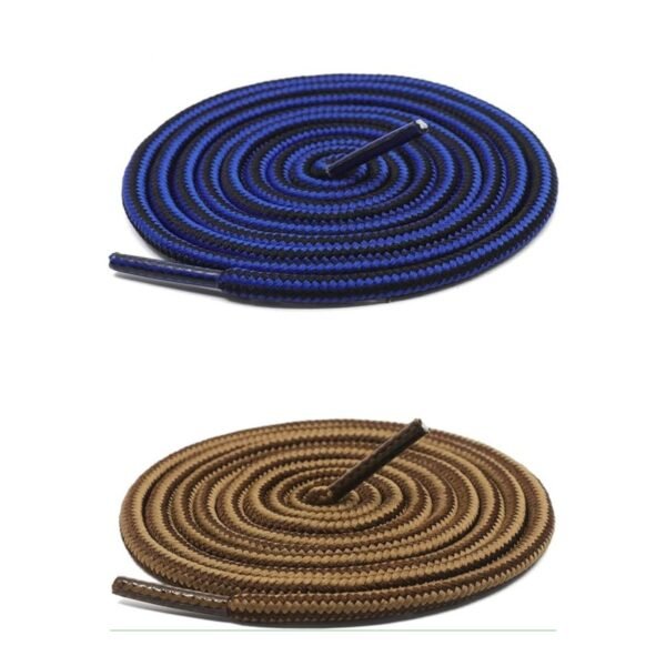 Two Tone Shoelace (2 Pair) (1 Pair Per Color) | Athletic Shoelaces for Sport | Running | Gym | Shoe Strings