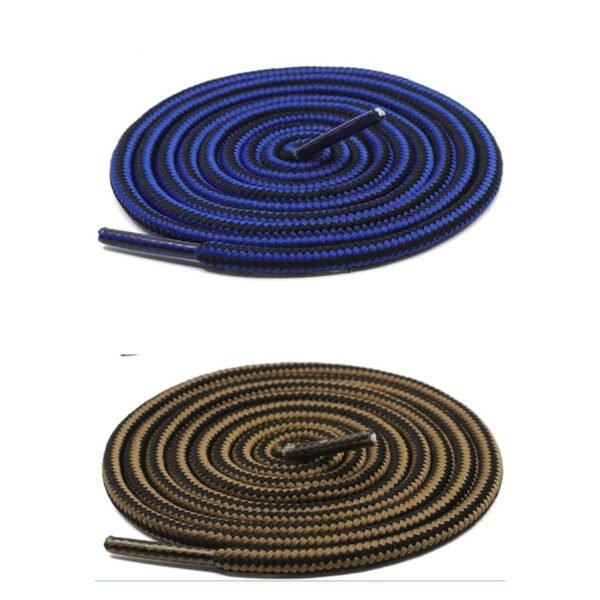 Two Tone Shoelace (2 Pair) (1 Pair Per Color) | Athletic Shoelaces for Sport | Running | Gym | Shoe Strings