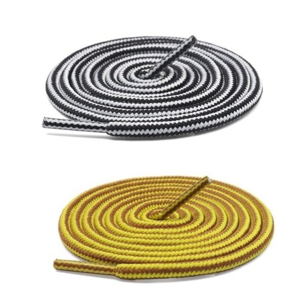 Two Tone Shoelace (2 Pair) (1 Pair Per Color) | Athletic Shoelaces for Sport | Running | Gym | Shoe Strings