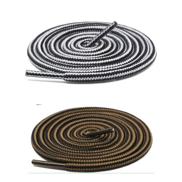 Two Tone Shoelace (2 Pair) (1 Pair Per Color) | Athletic Shoelaces for Sport | Running | Gym | Shoe Strings