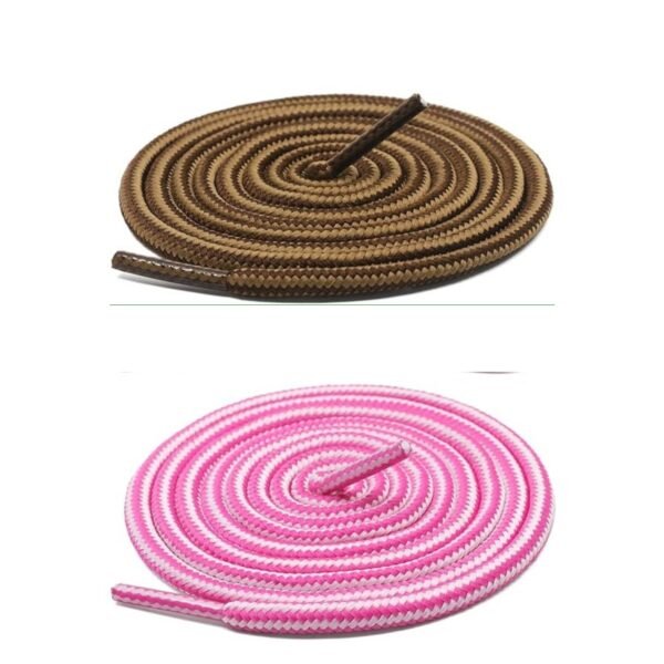 Two Tone Shoelace (2 Pair) (1 Pair Per Color) | Athletic Shoelaces for Sport | Running | Gym | Shoe Strings