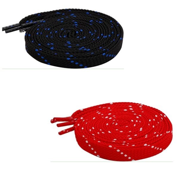 Flat Twill Shoelace (2 Pair) (1 Pair Per Color)  | GYM | Sport | Running | Casual Shoelaces