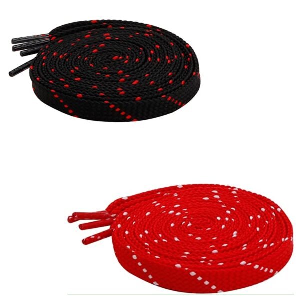 Flat Twill Shoelace (2 Pair) (1 Pair Per Color)  | GYM | Sport | Running | Casual Shoelaces
