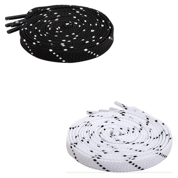 Flat Twill Shoelace (2 Pair) (1 Pair Per Color)  | GYM | Sport | Running | Casual Shoelaces