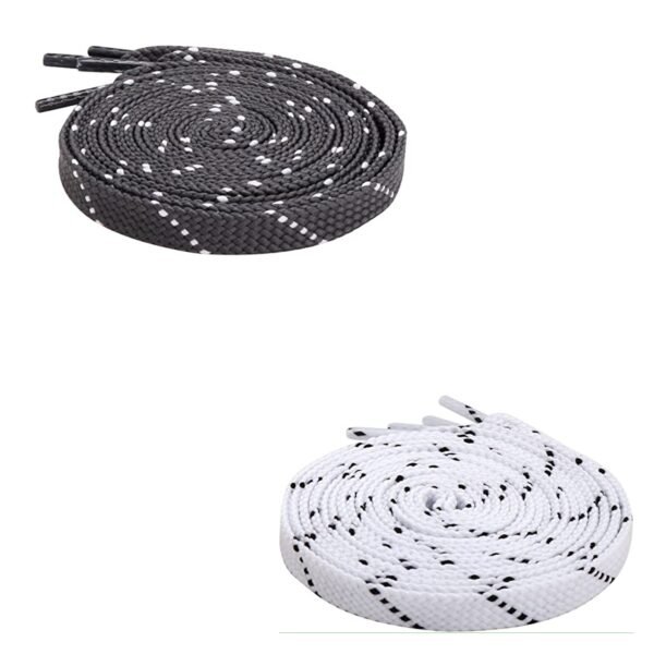 Flat Twill Shoelace (2 Pair) (1 Pair Per Color)  | GYM | Sport | Running | Casual Shoelaces