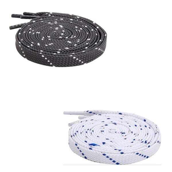 Flat Twill Shoelace (2 Pair) (1 Pair Per Color)  | GYM | Sport | Running | Casual Shoelaces