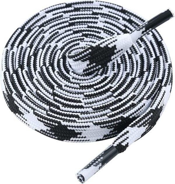 Flat Twill Shoelace (2 Pair) Unisex Shoelaces | GYM | Sport | Running | Casual Shoelaces