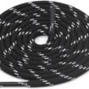 Round Black White Shoelace for Sneakers
