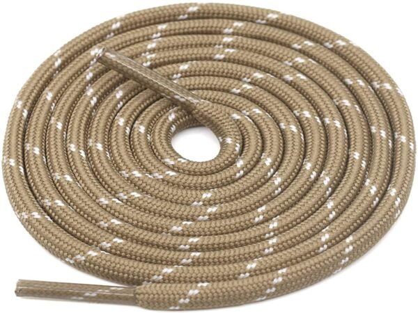 Round Khaki Shoelace for Sneakers