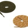 Round Olive Camel Shoelace for Sneakers