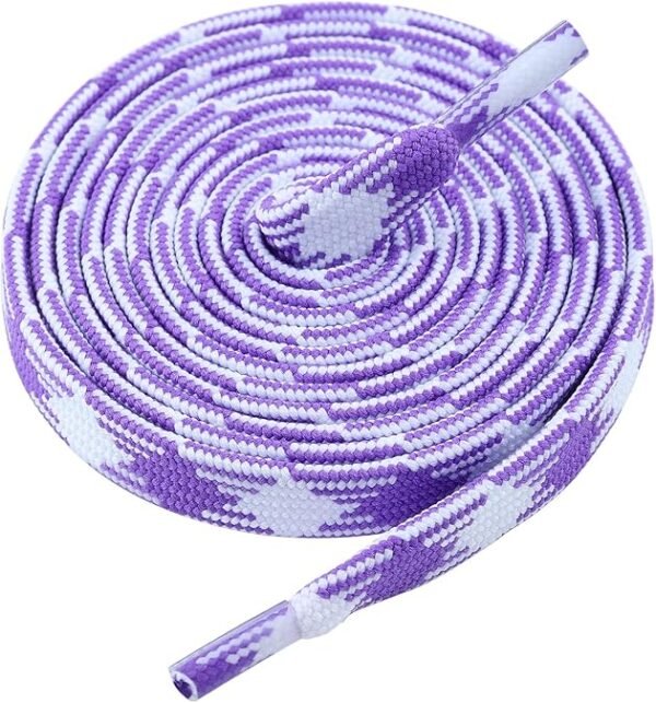 Flat Twill Shoelace (2 Pair) Unisex Shoelaces | GYM | Sport | Running | Casual Shoelaces