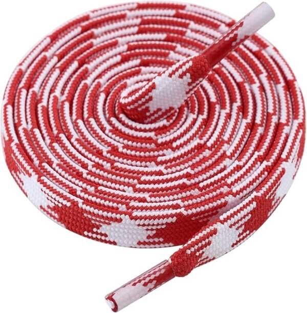 Flat Twill Shoelace (2 Pair) Unisex Shoelaces | GYM | Sport | Running | Casual Shoelaces