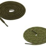Round Olive Army Green Shoelace for Sneakers
