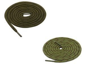 Round Olive Army Green Shoelace for Sneakers