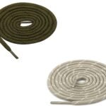 Round Olive Beige Shoelace for Sneakers