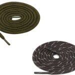 Round Olive Coffee Shoelace for Sneakers