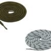 Round Olive Light Grey Shoelace for Sneakers