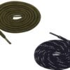 Round Olive Navy Shoelace for Sneakers