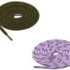 Round Olive Purple Shoelace for Sneakers