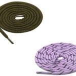 Round Olive Purple Shoelace for Sneakers