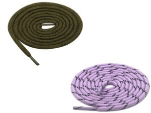 Round Olive Purple Shoelace for Sneakers